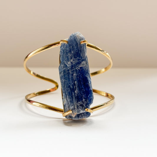 Kyanite Adjustable Cuff –– Bracelet