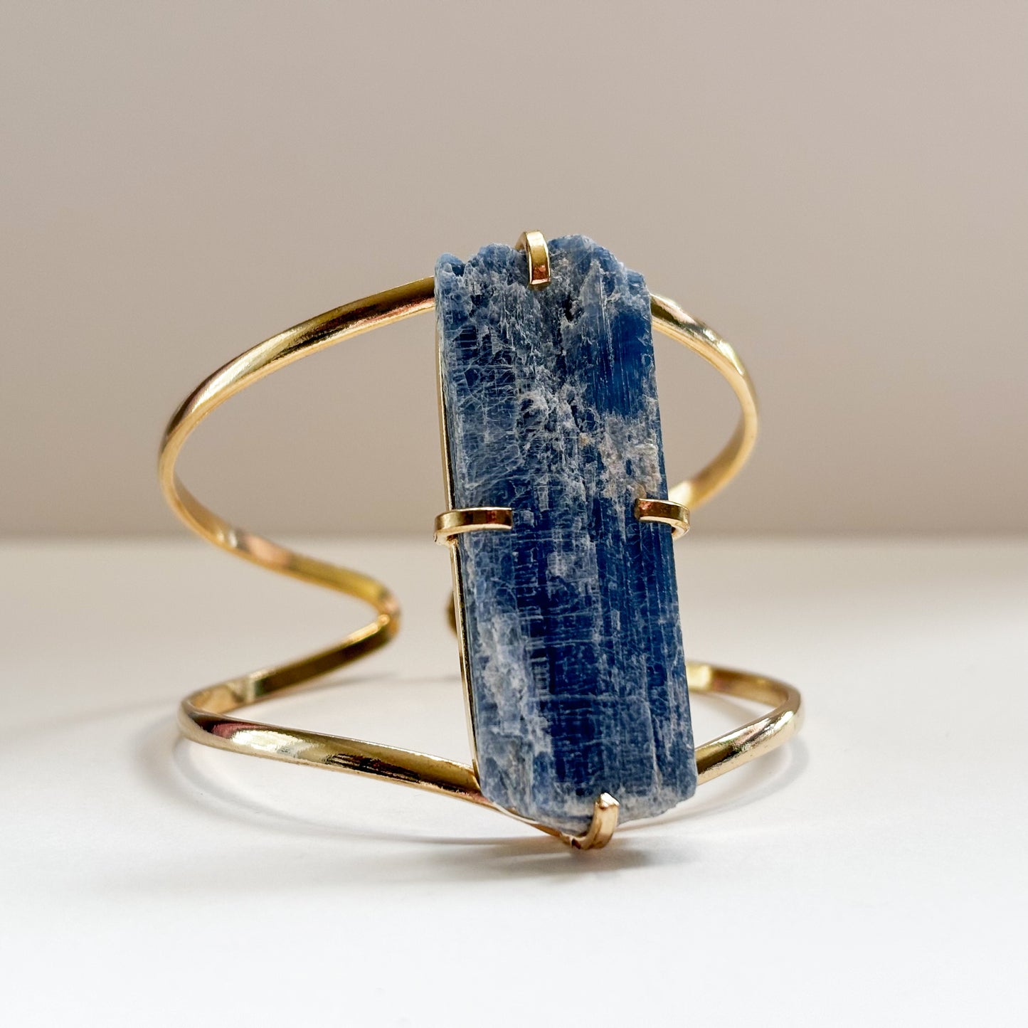 Kyanite Adjustable Cuff –– Bracelet