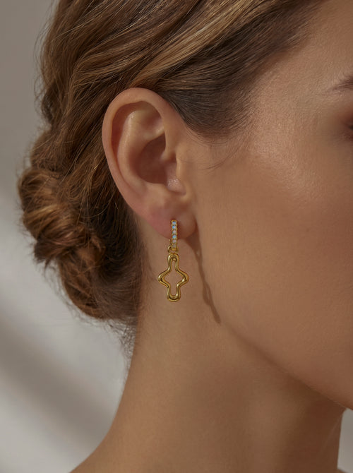 Glossy Court Earrings